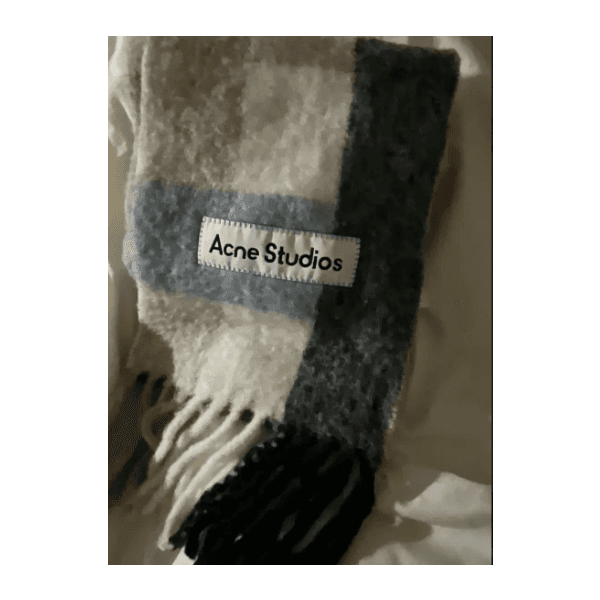Acne Studios 아크네 스튜디오 체크 머플러 목도리